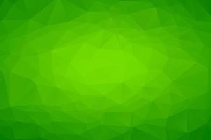 Abstract green low poly crystal background. Polygon design pattern. Low poly vector illustration, low polygon background.