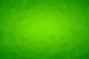 Abstract green low poly crystal background. Polygon design pattern. Low poly vector illustration, low polygon background.