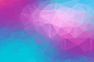 Abstract multicolor low poly crystal background. Polygon design pattern. Low poly vector illustration, low polygon background.