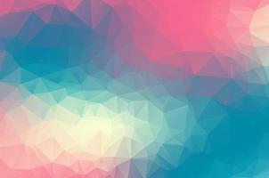 Abstract multicolor low poly crystal background. Polygon design pattern. Low poly vector illustration, low polygon background.