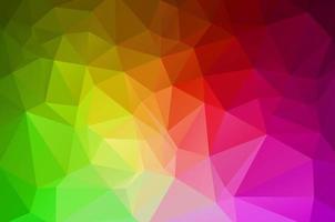 Light colorful Low poly crystal background. Polygon design pattern. Low poly vector illustration, low polygon background.