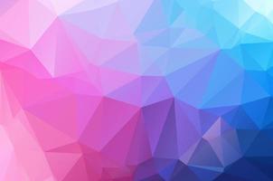 Light colorful Low poly crystal background. Polygon design pattern. Low poly vector illustration, low polygon background.