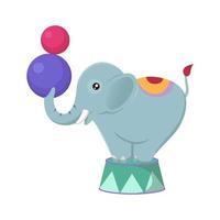 Circus cute mascot vector