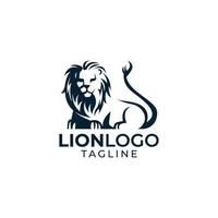 Abstract lion logo vector