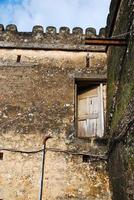 Stone Wall in Old Quarter, Zanziibar City photo