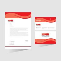 vector letterhead and business card