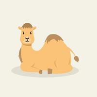 camel simple design vector