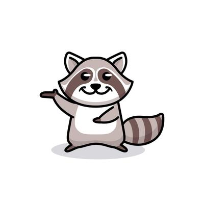 Raccoon Vector Art & Graphics Raccoon Vector Art & Graphics