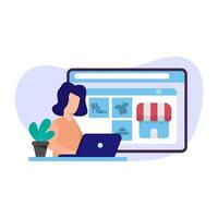 Ecommerce Flat Design