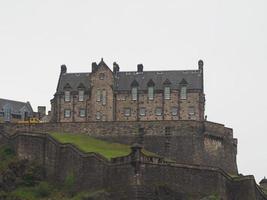 Edinburgh castle in Scotland photo