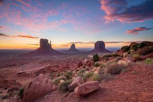 Landscape of Monument Valley in Arizona, USA photo