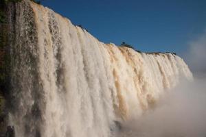 Iguazu Falls on the Border of Brazil and Argentina photo