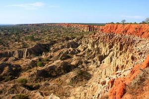 The beautiful view and spectacular landscape of Miradoura da Lua Viewpoint of the Moon outside the city of Luanda, Angola. photo