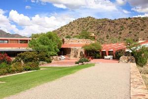 Scottsdale Arizona August 30 2008 Frank Lloyd Wrights home in Scottsdale, Az known as Taliesin West photo