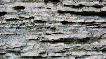 corrugated stone texture. Natural gray background. Template. Gray texture. photo