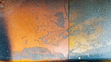 Abstract grunge surface orange gold golden yellow glare background. abstract yellow background texture. Background from old and rusty metal. photo