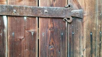 wood texture as background. Top view of the surface of the table for shooting flat lay. Abstract blank template. Rustic Weathered Wood Shed with Knots and Nail Holes photo