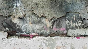 Vieja textura de fondo de pared pintada resistida. Paredes sucias de yeso pelado. Fondo y textura de pared de cemento colorido abstracto, imagen de alta calidad. foto