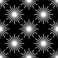 snowflake pattern seamless background. christmas new year fireworks vector