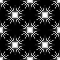 snowflake pattern seamless background. christmas new year fireworks vector