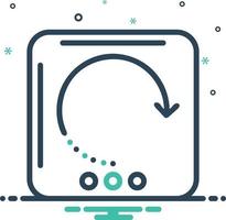 Vector mix icon reload
