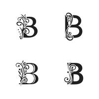 creative Letter B Logo Template vector icon design