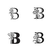 creative Letter B Logo Template vector icon design