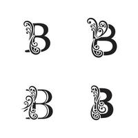 creative Letter B Logo Template vector icon design