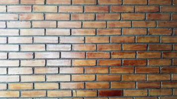 Old textured red brick wall. A photo of nice looking bricks.