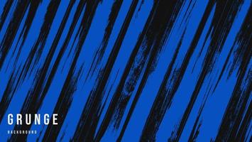 Abstract Diagonal Stripes Blue Grunge Texture Design In Dark Background vector