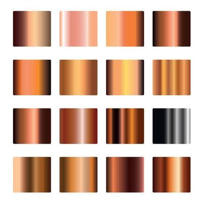 Bronze Metal Gradient set collection Shin Luxury Bright