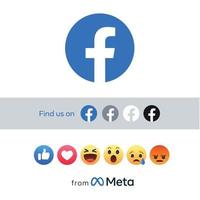 Metaverse all apps icons logos , facebook, instagram messenger, portal, facebook portal, oculus, facebook apps, meta apps, from meta, from facebook, applications, vector