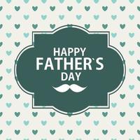 Happy Father Day Poster Card Background Vector Illustration