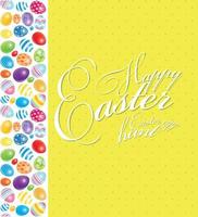Happy Easter Spring Background Illustration vector
