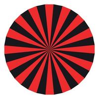Black and White Abstract Psychedelic Art Background. Vector Illustration.