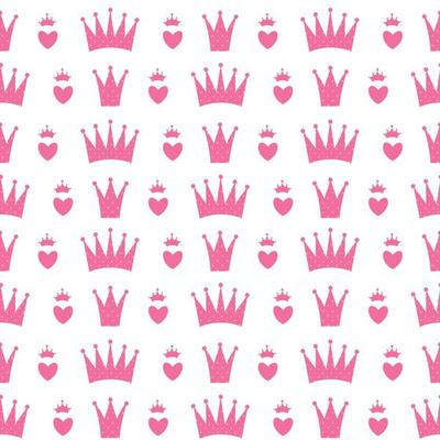 Princess Seamless Pattern Background