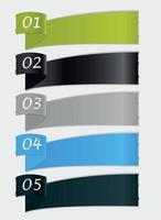 elementos de diseño infográfico para tu negocio vector