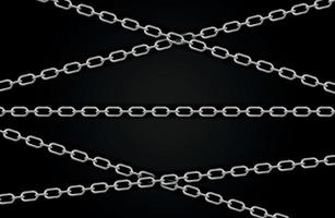 Abstract Silver Chain Background Vector Illustration