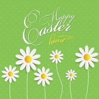 Happy Easter Spring Background Illustration vector