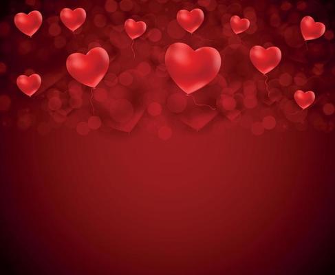 Valentine's Day Heart Love and Feelings Background Design. Vector  illustration 4544112 Vector Art at Vecteezy