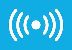 Wi-Fi Transmission of Data. Vector Illustration.