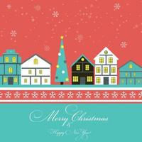 Abstract Christmas and New Year Background. Vector Illustration