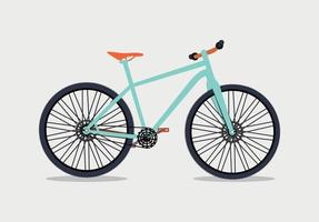 Retro Bicycle Background Vector Illustrator