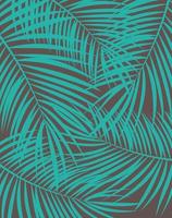 Palm Leaf Vector Background Illustration