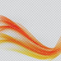 Abstract Colored Wave Background. Vector Illustration