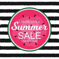 Summer Sale concept Background. Vector Illustration