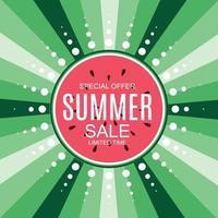 Summer Sale concept Background. Vector Illustration