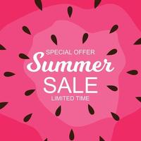 Summer Sale concept Background. Vector Illustration