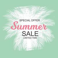 Summer Sale concept Background. Vector Illustration