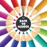 Back to School Background Vector Illustration